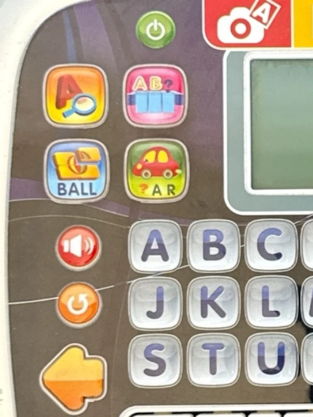 VTech Little Apps Tablet Black Educational Learning Toy Piano Tested